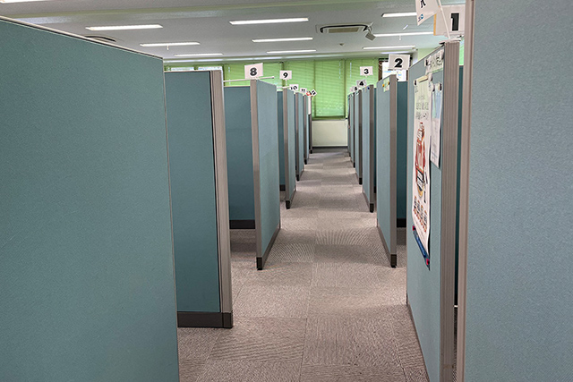 interview booth