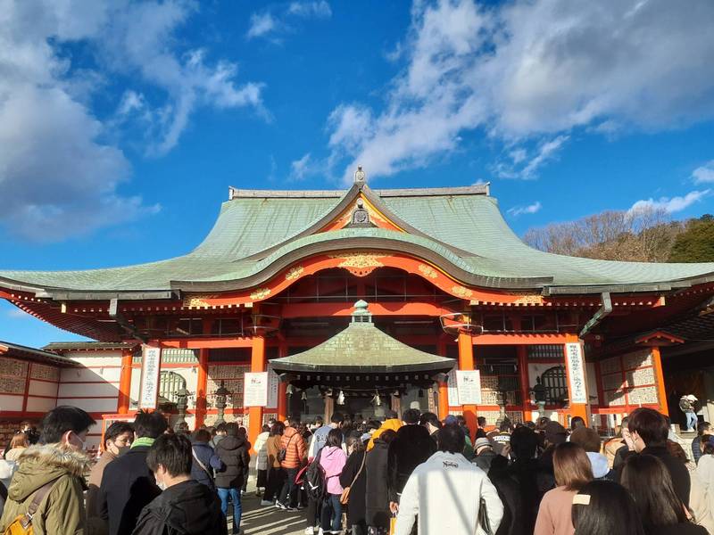  初詣　成田山大聖寺　犬山 