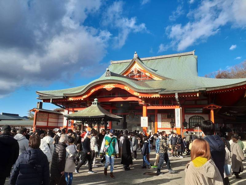  初詣　成田山大聖寺　犬山 