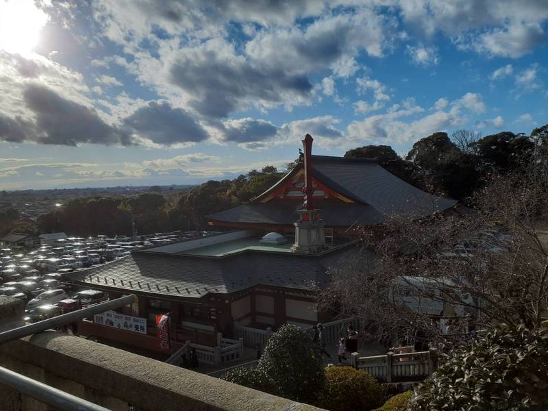 初詣　成田山大聖寺　犬山